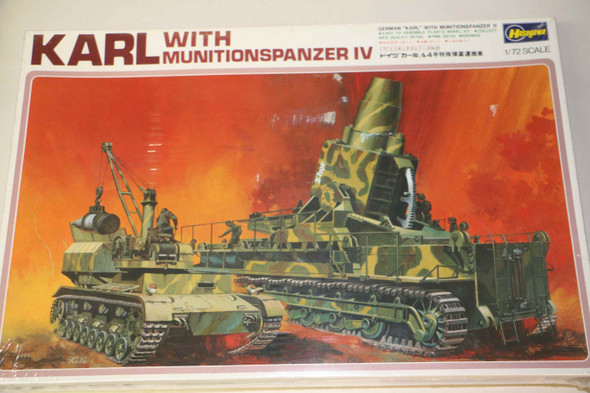 HASMB-033 - Hasegawa - 1/72 Karl with Munitionspanzer IV