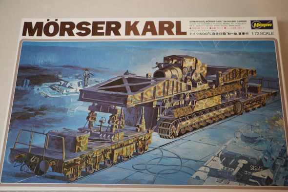 HAS31032 - Hasegawa - 1/72 Morser Karl German Rail Gun