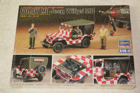 HAS36011 - Hasegawa - 1/48 Fellow Me Jeep Willys MB