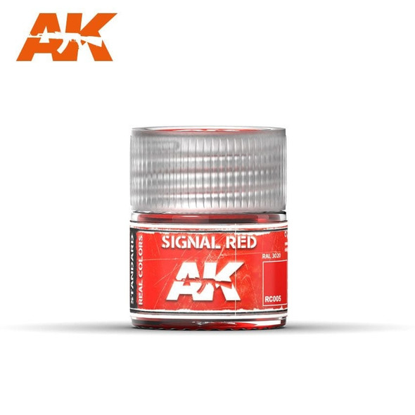 AKIRC005 - AK Interactive Real Color Signal Red RAL 3020 10ml