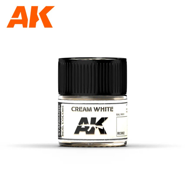 AKIRC002 - AK Interactive Real Color Ream White RAL 9001 10ml