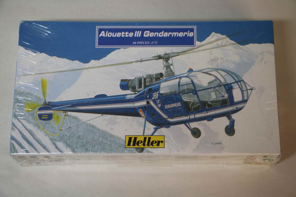 HEL80286 - Heller - 1/72 Alouette III Gendarmerie
