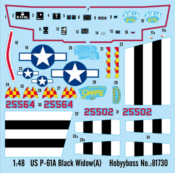 HBB81730 - Hobbyboss - 1/48 P-61A Black Widow