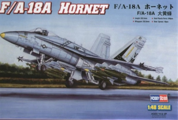 HBB80320 - Hobbyboss - 1/48 F/A-18A Hornet