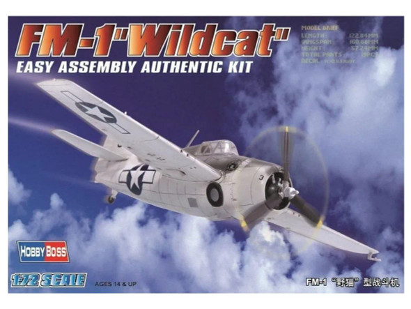 Hobbyboss 1/72 FM-1 Wildcat Easy Assembly Kit