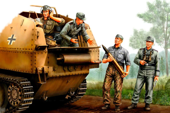 HBB84402 - Hobbyboss - 1/35 German SPG Crew