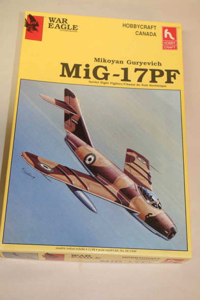 HOBHC1594 - Hobbycraft - 1/48 Mig-17F Soviet Night Fighter