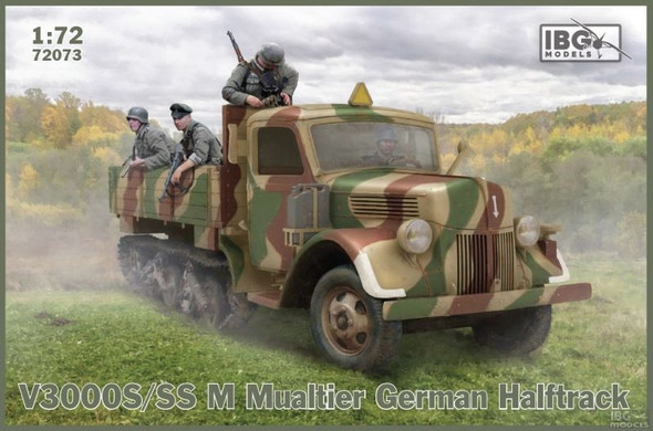 IBG72073 - IBG - 1/72 V3000S/ SS M Maultier German Halftrack