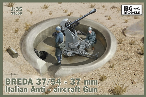 IBG35009 - IBG - 1/35 Breda 37/54 AA Gun