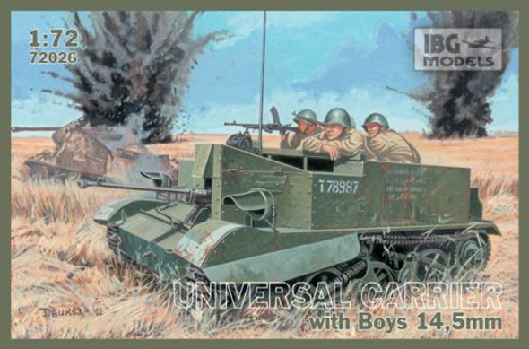 IBG72026 - IBG - 1/72 Universal Carrier I Mk.I w/Boys A/T