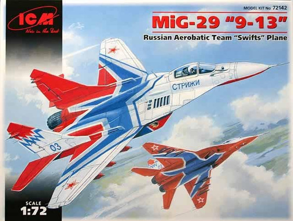 ICM72142 - ICM - 1/72 MiG-29 9-13" Russian 'Swifts'"
