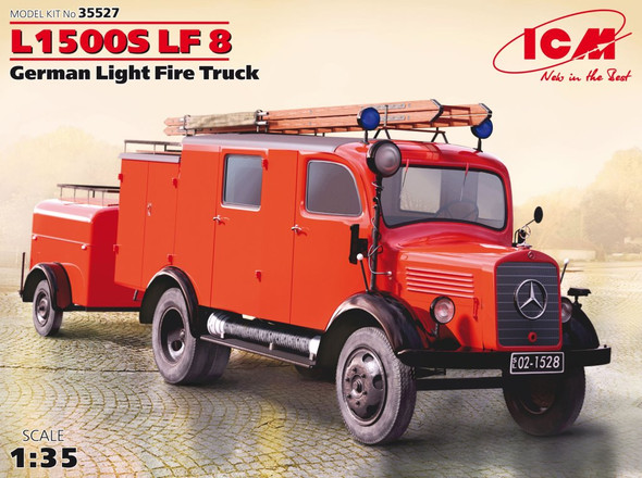 ICM35527 - ICM - 1/35 L1500S LF 8 Ger. Lght Fire Truck