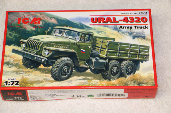 ICM72611 - ICM - 1/72 URAL 4320 Army Truck