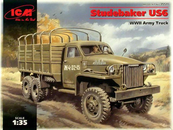 ICM35511 - ICM - 1/35 Studebaker US6 WWII Army Truck