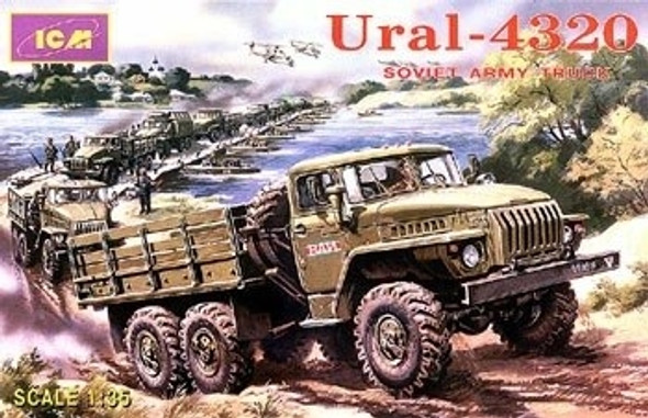 ICM35371 - ICM - 1/35 Ural-4320 Soviet Army Truck
