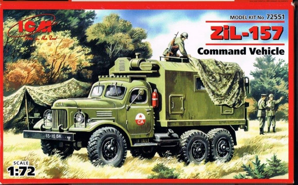 ICM72551 - ICM - 1/72 ZiL-157 Soviet COmmand Vehicle
