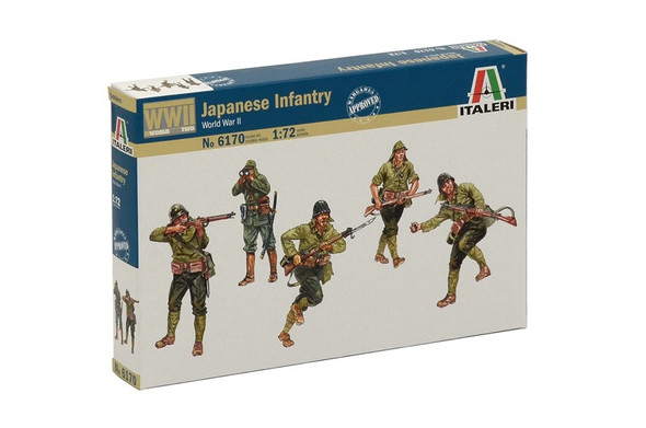 Italeri 1/72 WWII Japanese Infantry