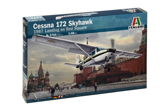 ITA2764 - Italeri - 1/48 Cessna 172 Skyhawk Landing on Red Square"" (Discontinued)