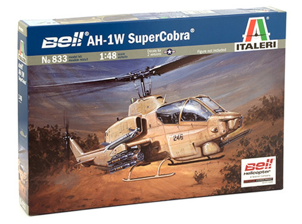 ITA833 - Italeri - 1/48 AH-1W SuperCobra (Discontinued)