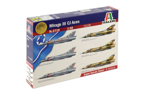 ITA2718 - Italeri - 1/48 Mirage III CJ Aces (Discontinued)