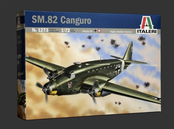 ITA1273 - Italeri - 1/72 SM.82 Canguro (Discontinued)