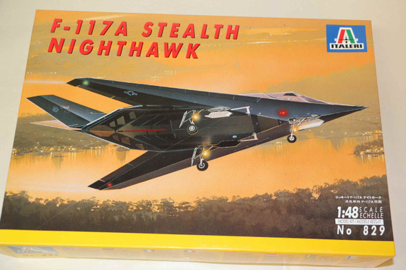 ITA829 - Italeri - 1/48 f-117A Stealth Nighthawk (Discontinued)