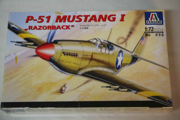 ITA090 - Italeri - 1/72 P-51 Mustang I 'Razorback'