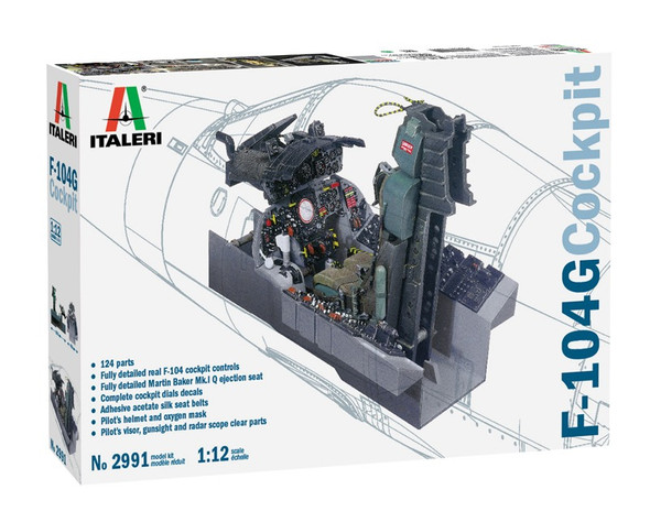 ITA2991 - Italeri - 1/12 F-104 G Cockpit