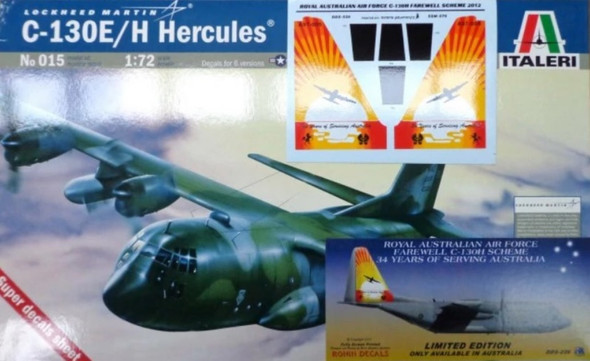 ITA015 - Italeri - 1/72 C-130E/H Hercules CANADIAN CONTENT