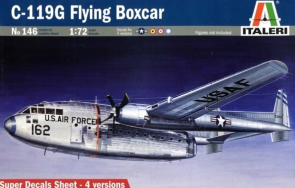 ITA146 - Italeri - 1/72 C-119G Flying Boxcar (Discontinued)