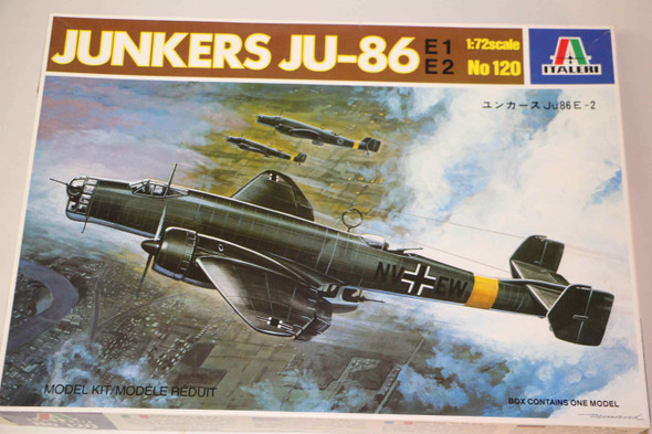 ITA120 - Italeri - 1/72 Junkers Ju86 E1 - E2 (Discontinued)