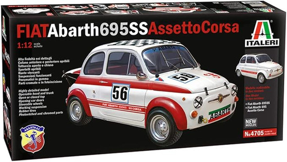 ITA4705 - Italeri - 1/12 Fiat Abarth 695SS Assetto Corsa