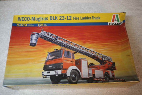 ITA3784 - Italeri - 1/24 IVECO Magirus DLK Fire Ladder Truck (Discontinued)