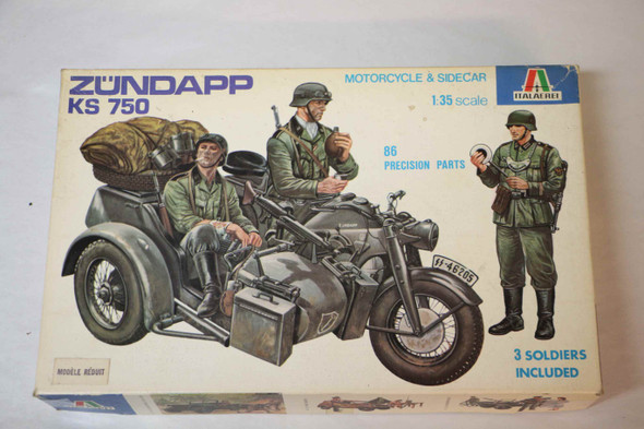 ITA317 - Italeri - 1/35 Zundapp KS750 w/Sidecar