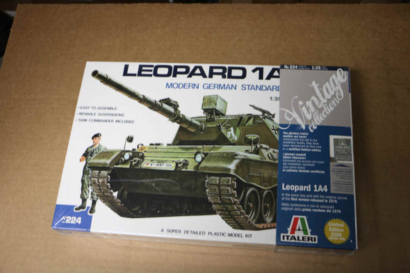ITA224 - Italeri - 1/35 Leopard 1A4 Vintage Coll (Discontinued)