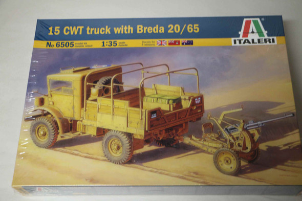 ITA6505 - Italeri - 1/35 15 CWT Truck with Breda 20/65 (Discontinued)