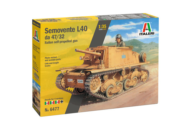 ITA6477 - Italeri 1/35 Semovente L40 da 47/32