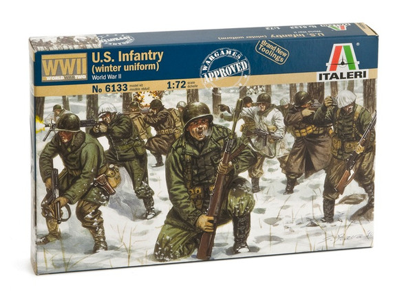 ITA6133 - Italeri 1/72 WWII US Infantry in Winter Uniform