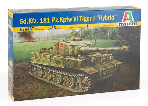 ITA6487 - Italeri - 1/35 Panzer VI Tiger I Hybrid (Discontinued)