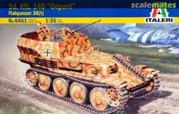 ITA6461 - Italeri - 1/35 Sd.Kfz.140 Gepard Flakpanzer 38(t) (Discontinued)