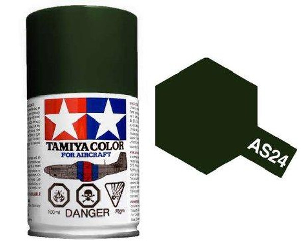 TAMAS24 - Tamiya 100ml - Luft Dark Green Spray