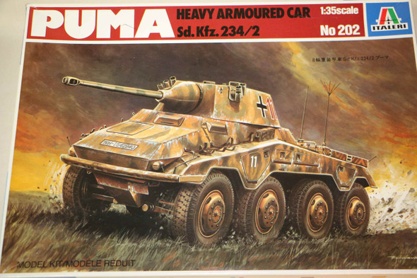 ITA202 - Italeri - 1/35 Puma Sd.Kfz.234/2 Armoured Car (Discontinued)