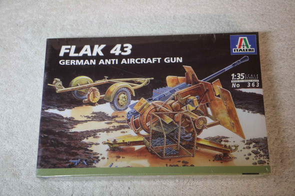 ITA363 - Italeri - 1/35 FLAK 43 German Anti Aircraft Gun (Discontinued)