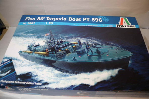ITA5602 - Italeri - 1/35 Elco 80' Torpedo Boat PT-596