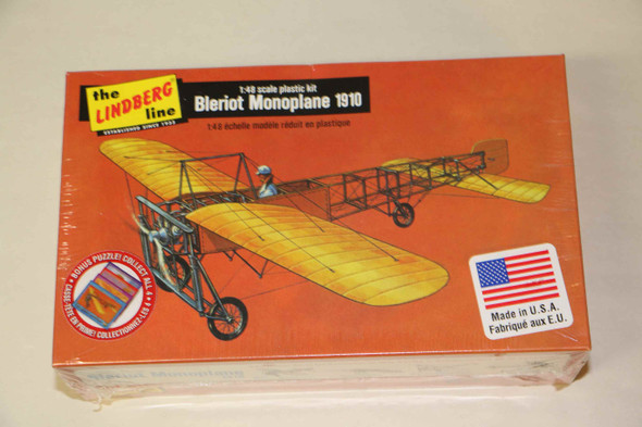 LINHL503 - Lindberg - 1/48 Bleriot Monoplane 1910 w/ Bonus Puzzle