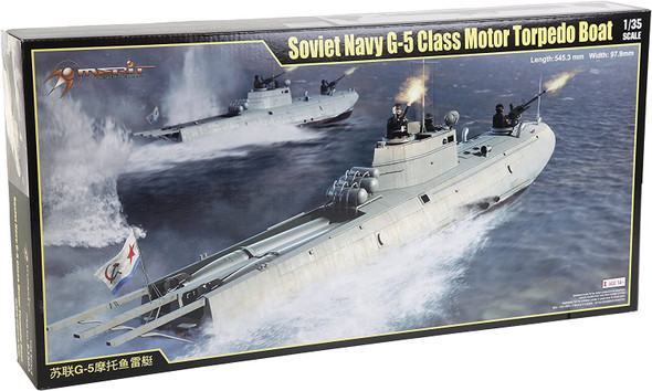 ILK63503 - I Love Kits 1/35 Soviet Navy G-5 Class Motor Torpedo Boat