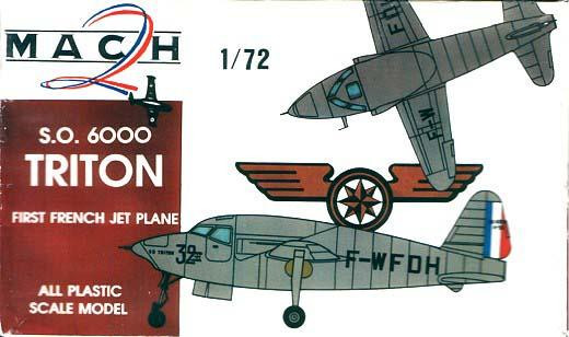 MA2005 - Mach 2 - 1/72 S.O.6000 Triton French Jet