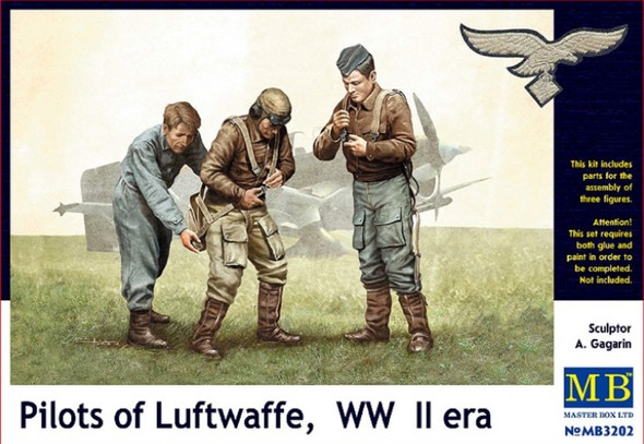 MBL3202 - Master Box - 1/32 WWII Pilots of Luftwaffe