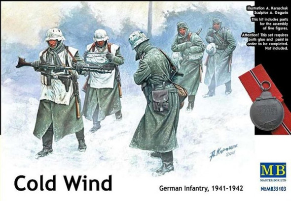 MBL35103 - Master Box - 1/35 'Cold Wind' Ger Infantry 41-42