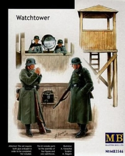 MBL3546 - Master Box - 1/35 Watchtower w/figures